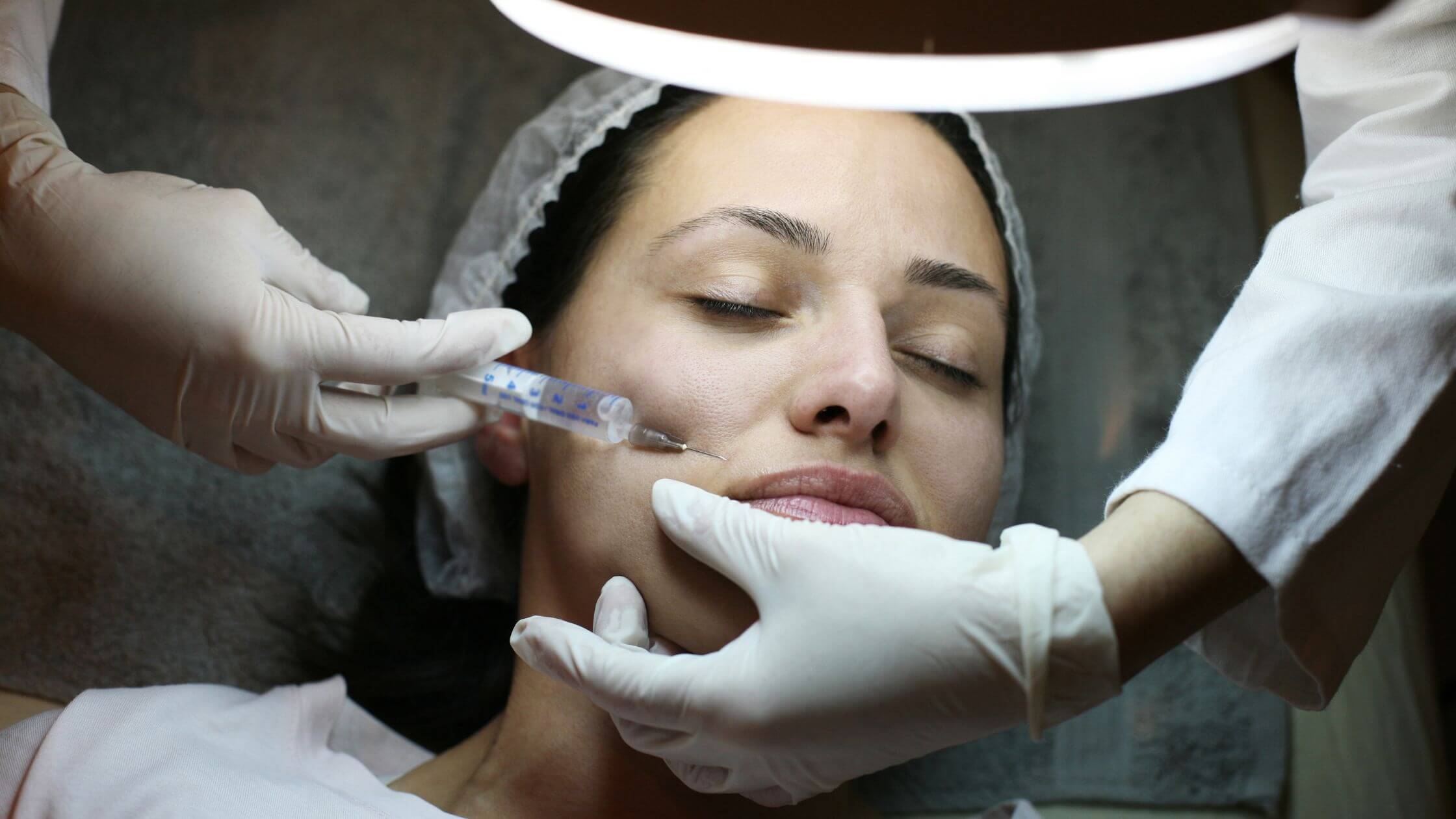Dermal filler injection during treatment at a trusted beauty clinic in Vancouver